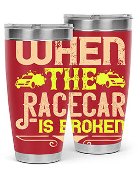 When The Racecar Is Broken Style 10#- dog- Tumbler