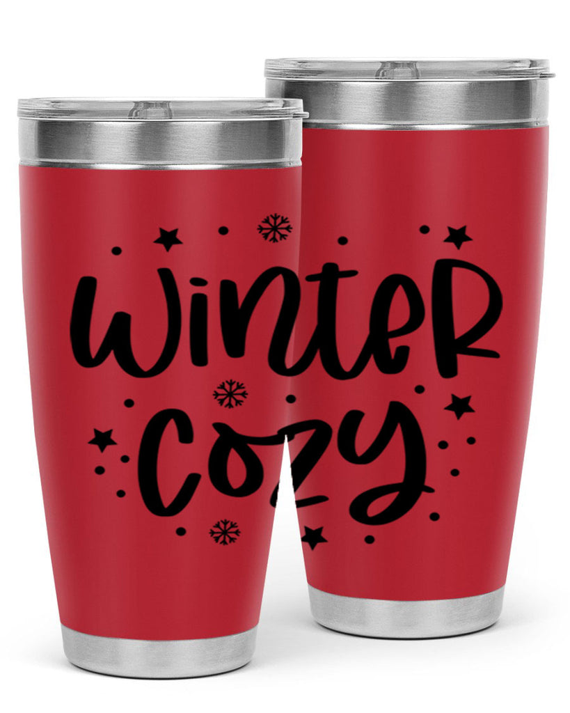 Winter Cozy498#- winter- Tumbler