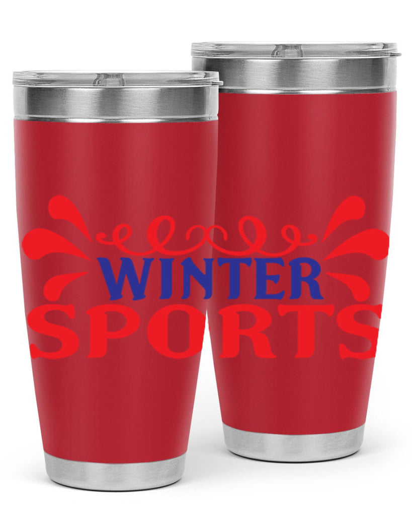 Winter Sports 564#- winter- Tumbler