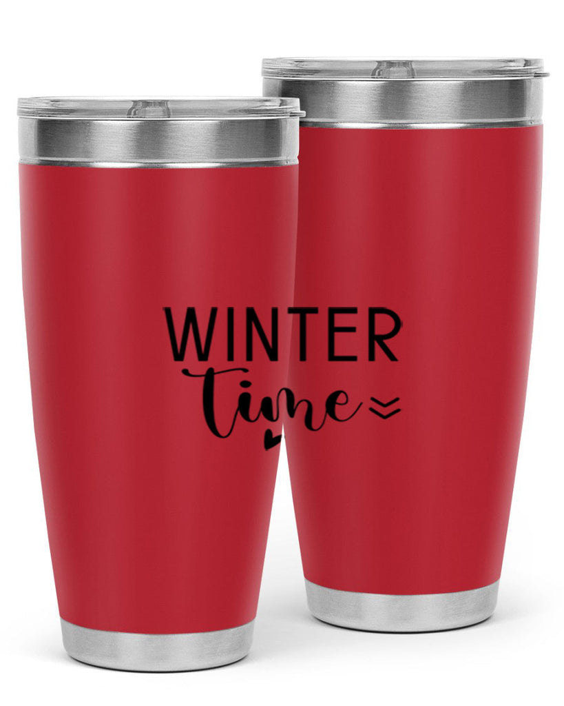 Winter Time 526#- winter- Tumbler