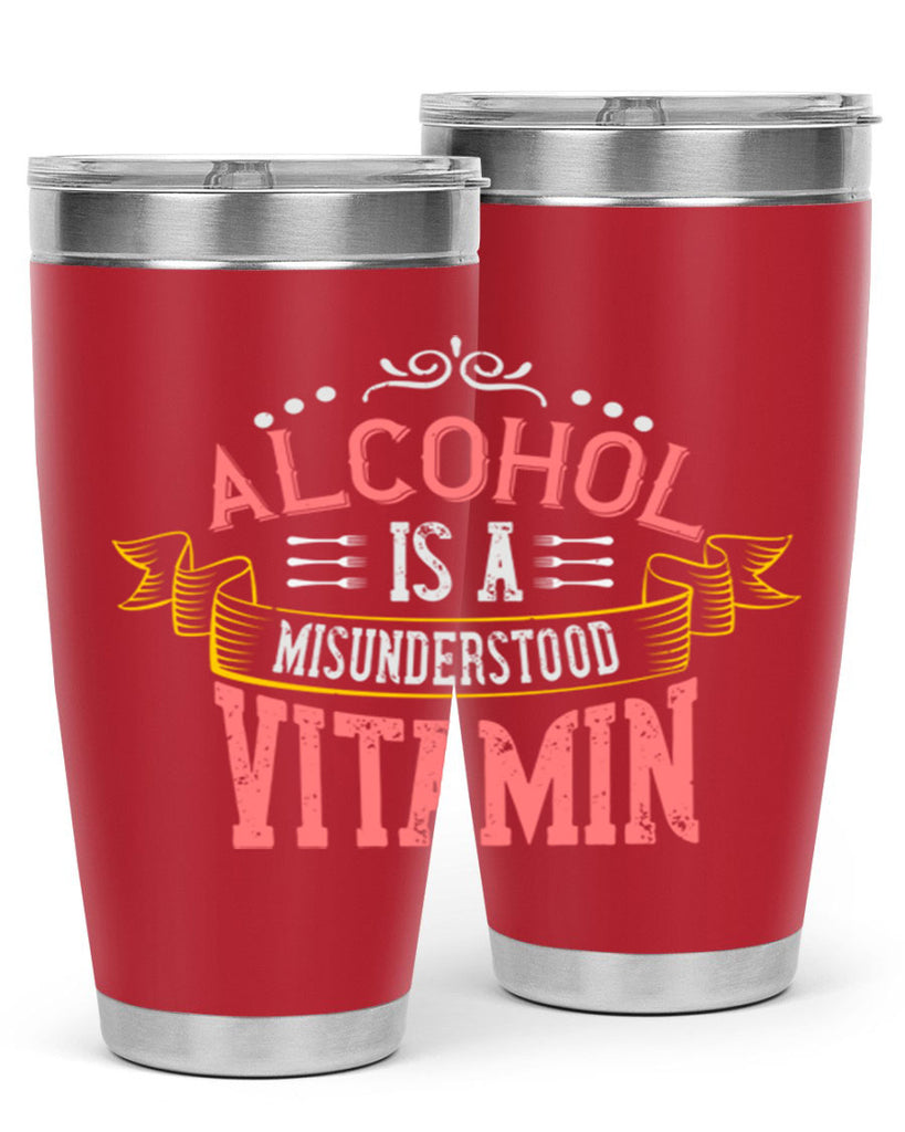 alcohol is a misunderstood vitamin 50#- cooking- Tumbler