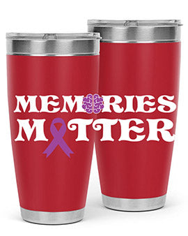 alzheimers awareness style 52#- alzheimers- Tumbler