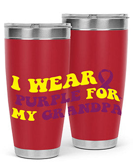 alzheimers awareness style 65#- alzheimers- Tumbler