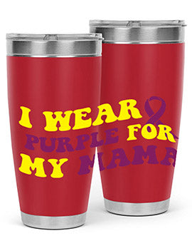 alzheimers awareness style 69#- alzheimers- Tumbler