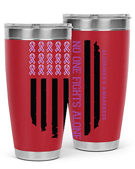 alzheimers awareness style 92#- alzheimers- Tumbler