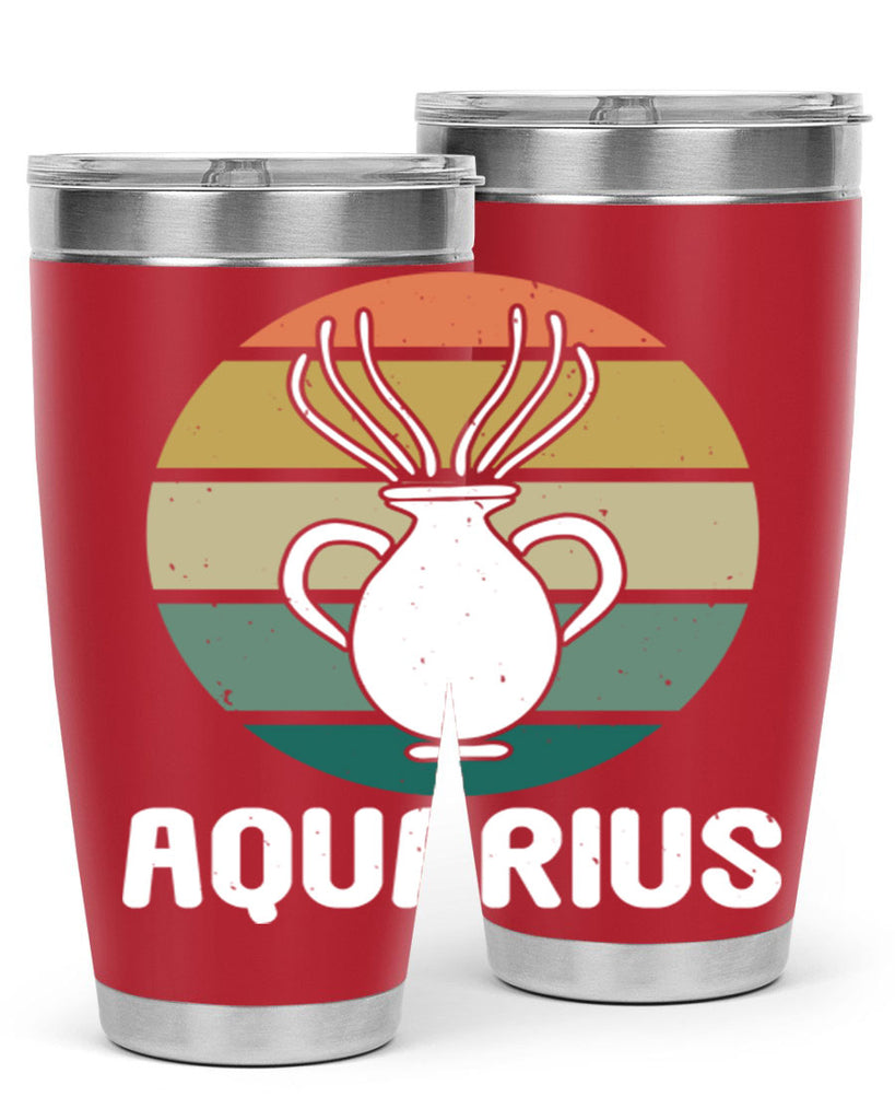 aquarius 78#- zodiac- Tumbler