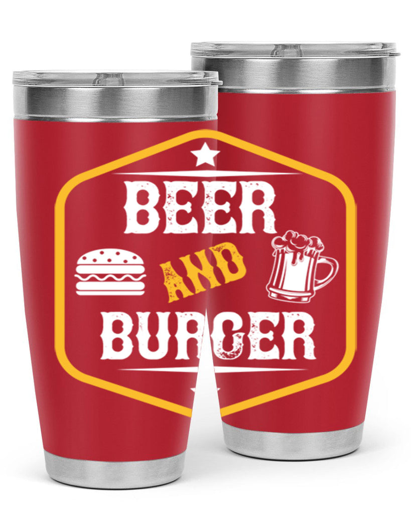 beer and burger 111#- beer- Tumbler