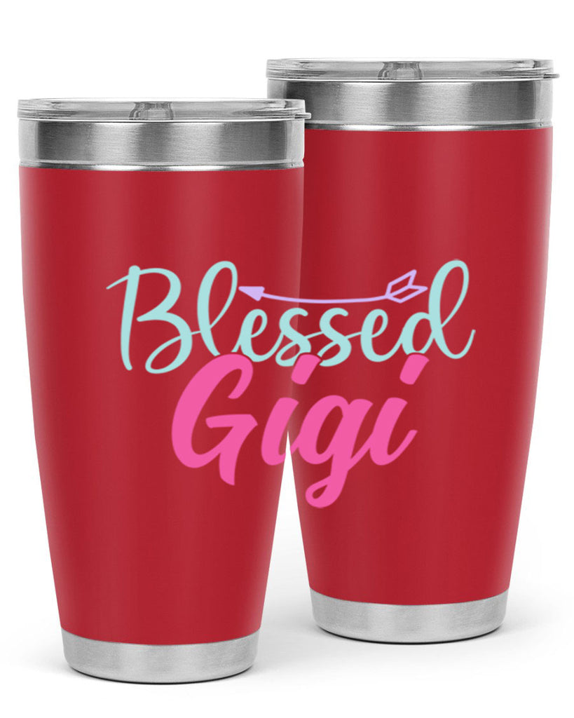 blessed gigi 65#- grandma - nana- Tumbler