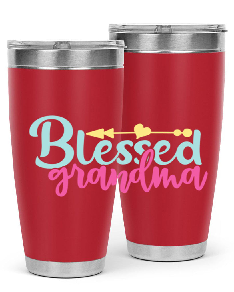 blessed grandma 63#- grandma - nana- Tumbler