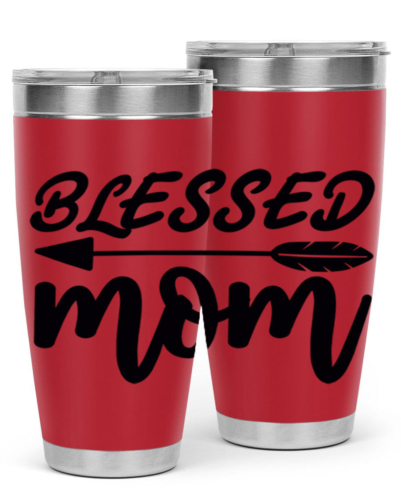 blessed mom 270#- mom- Tumbler