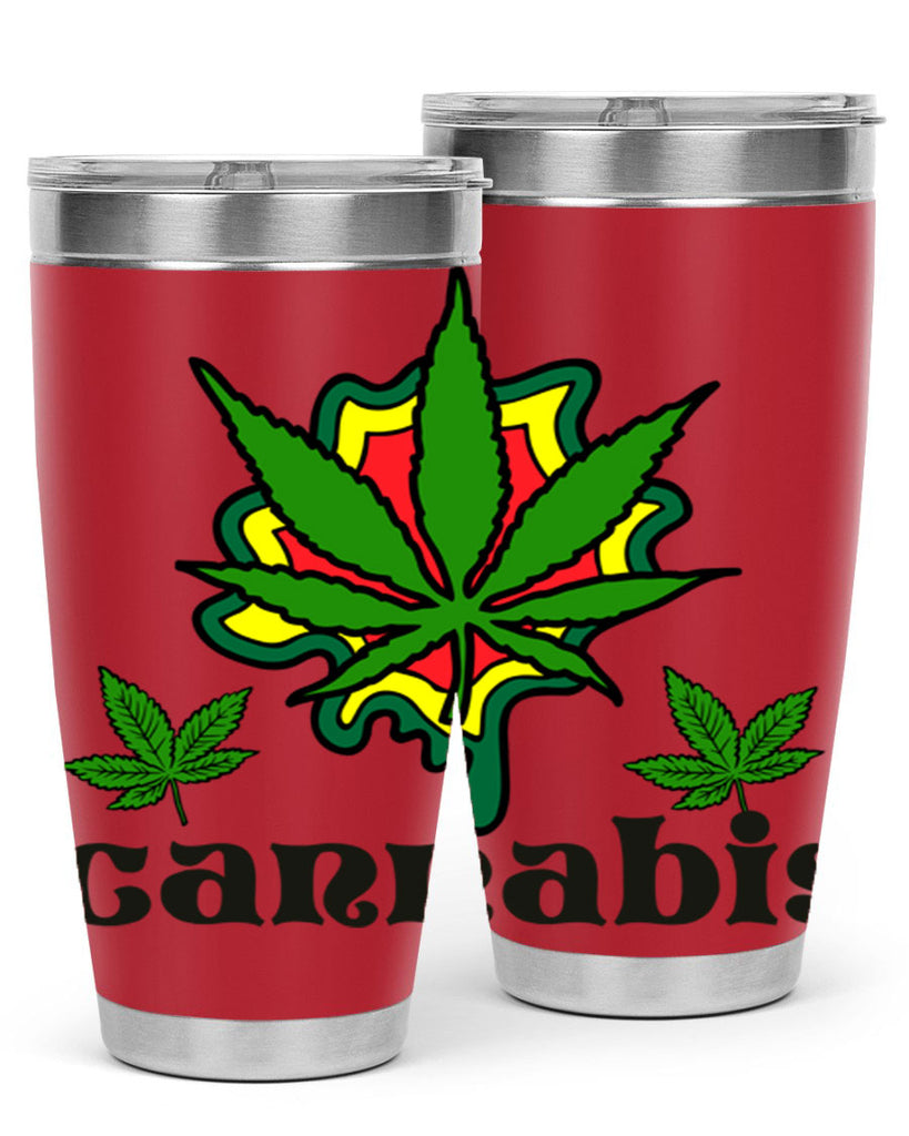 cannabis a 39#- marijuana- Tumbler