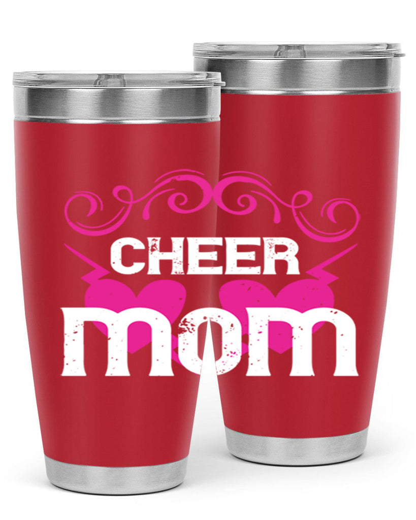 cheer mom 194#- mom- Tumbler