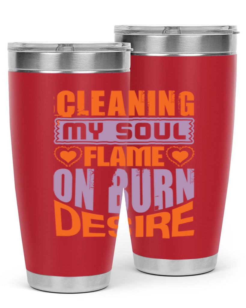 cleaning my sould flame on burn desire Style 42#- cleaner- tumbler