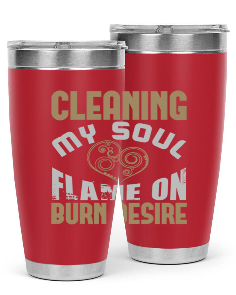 cleaning my sould flame on burn desire Style 43#- cleaner- tumbler