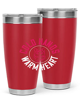 cold hands warm heart Style 42#- cat- Tumbler