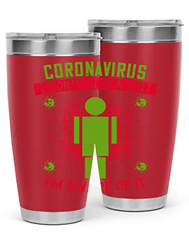 coronavirus i dont give a shit im aware of it Style 3#- corona virus- Cotton Tank