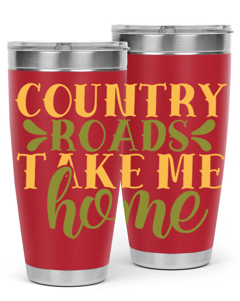 country roads take me home 19#- farming and gardening- Tumbler