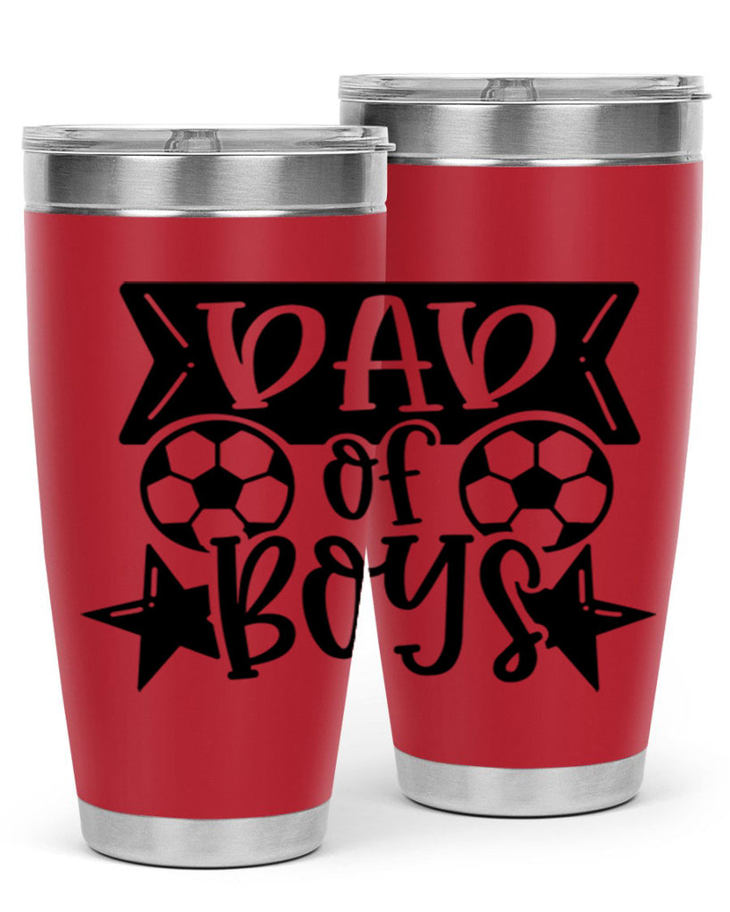 dad of boy 61#- fathers day- Tumbler