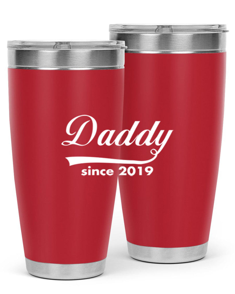 daddy since 21#- dad- Tumbler