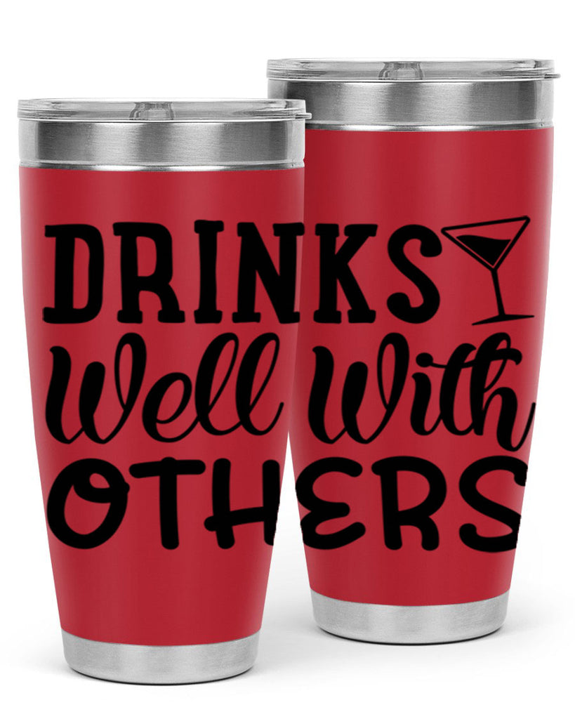 drinks well with others 128#- beer- Tumbler