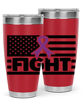 fight 145#- alzheimers- Tumbler