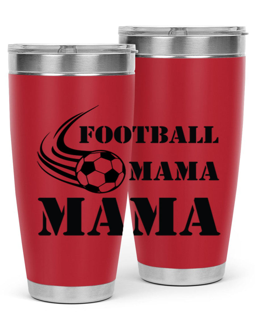 football mama 179#- mom- Tumbler