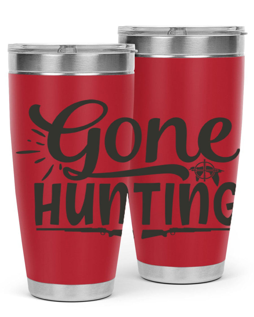 gone hunting 29#- hunting- Tumbler