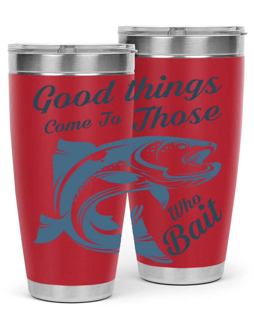 good things 127#- fishing- Tumbler