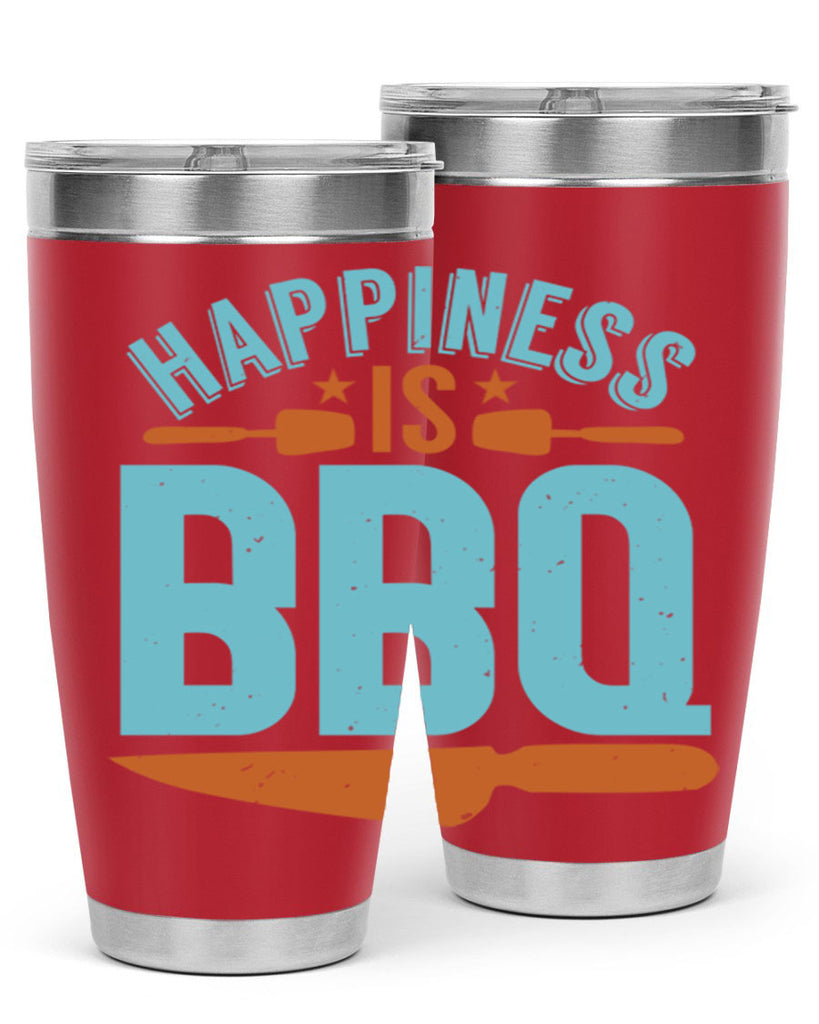 happiness is bbq 43#- bbq- Tumbler