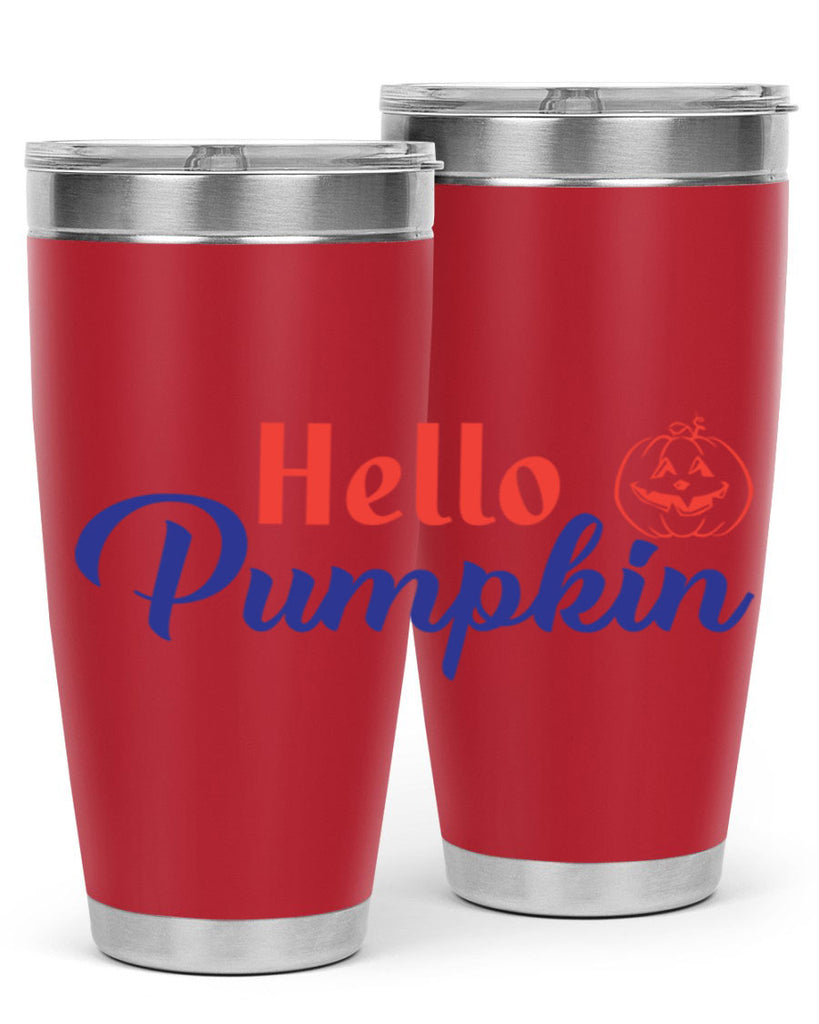 hello pumpkin 288#- fall- Tumbler