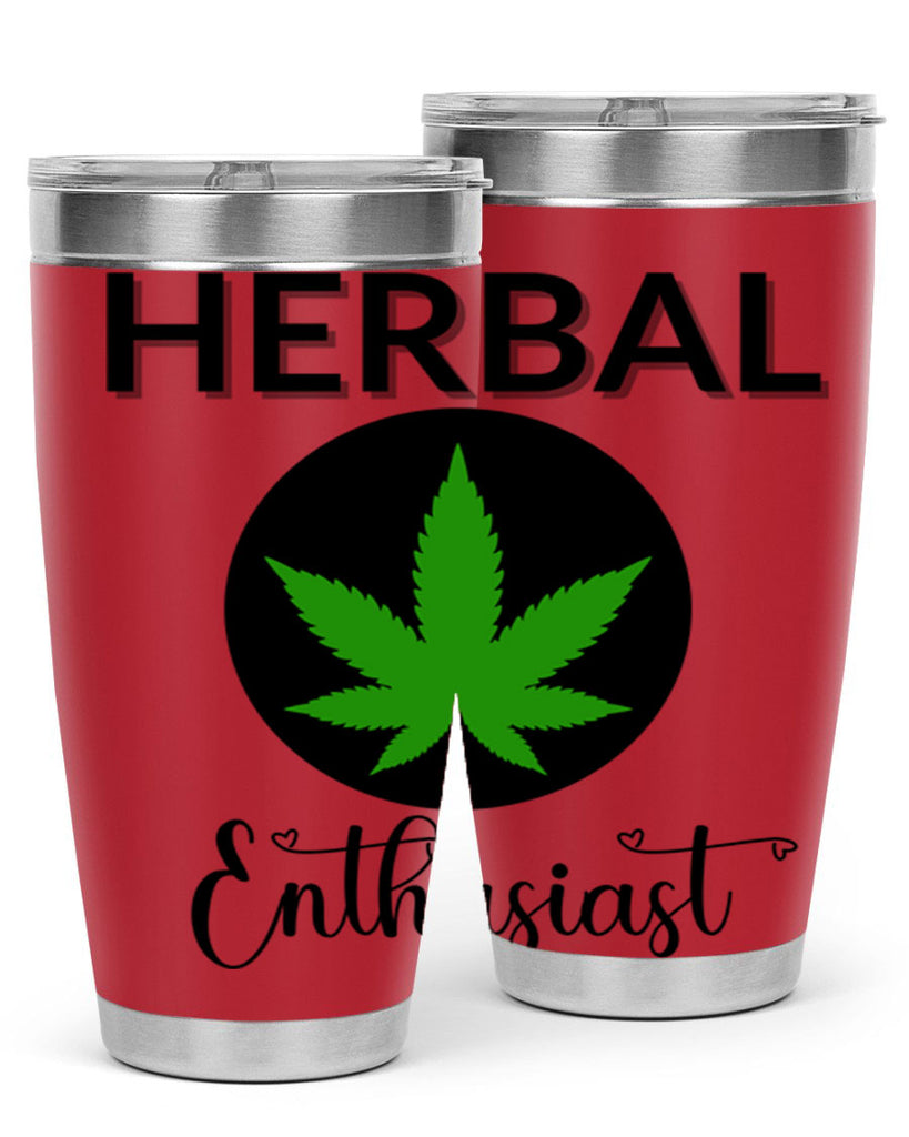 herbal enthusiast 109#- marijuana- Tumbler