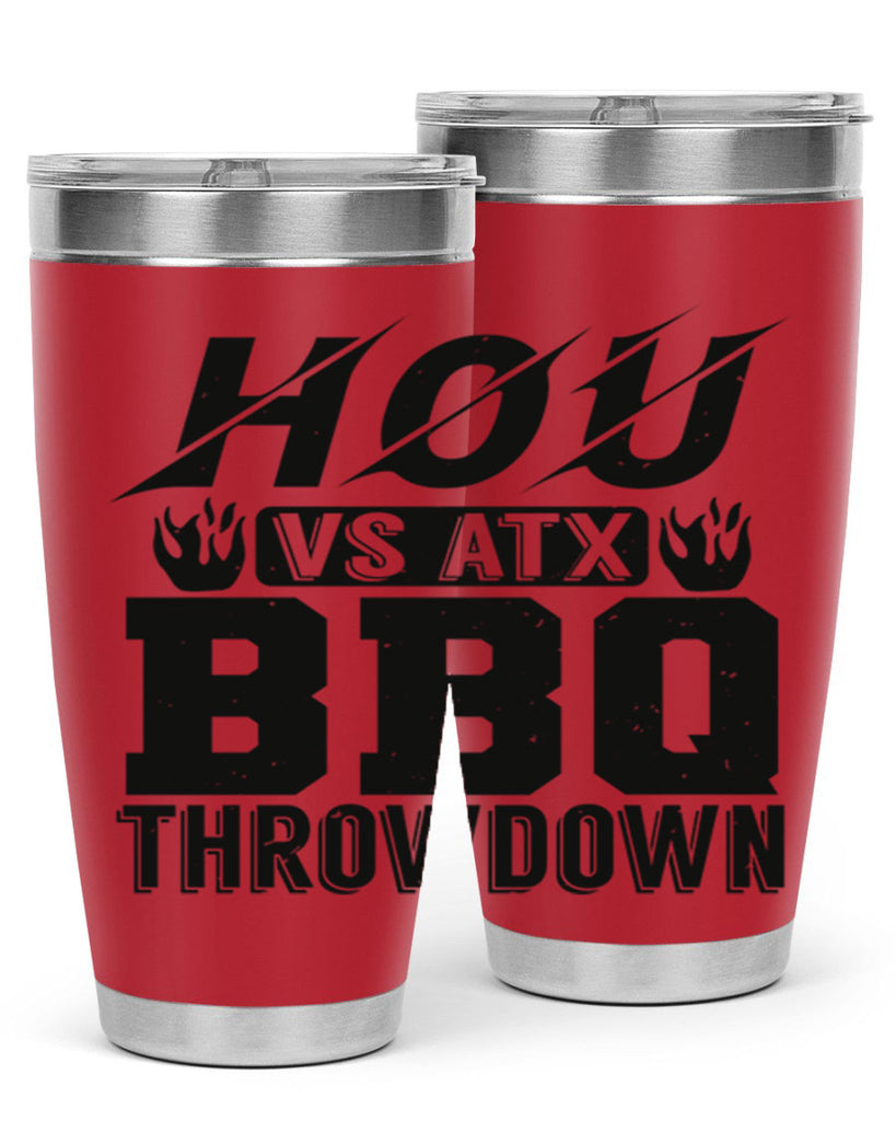 hou vs atx bbq 42#- bbq- Tumbler