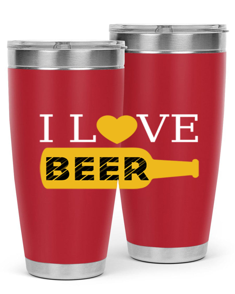 i love beer 75#- beer- Tumbler