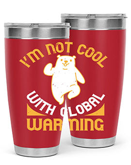 i’m not cool with global warming 18#- Bears- Tumbler