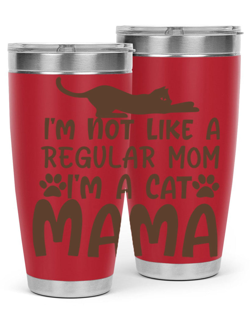 im not like a regular mom im a cat mama 256#- mom- Tumbler