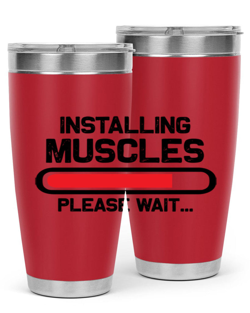 installing muscles please wait 7#- gym- Tumbler