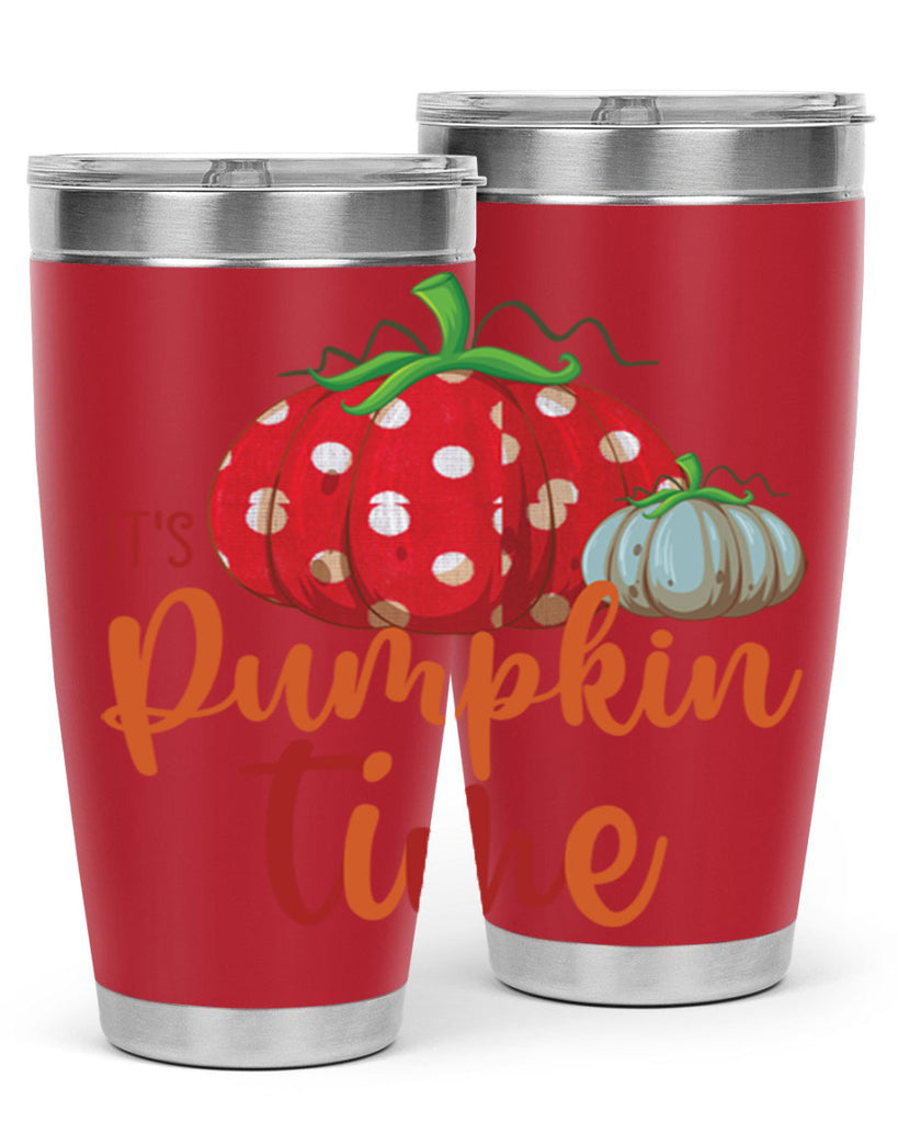 it s pumpkin time 368#- fall- Tumbler
