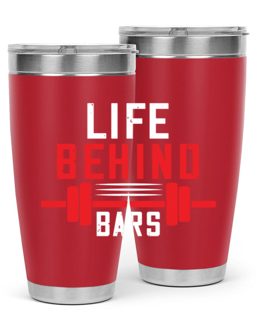 life behind bars 85#- gym- Tumbler