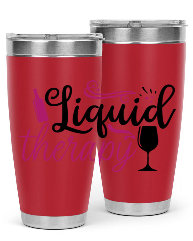 liquid therapy 185#- wine- Tumbler