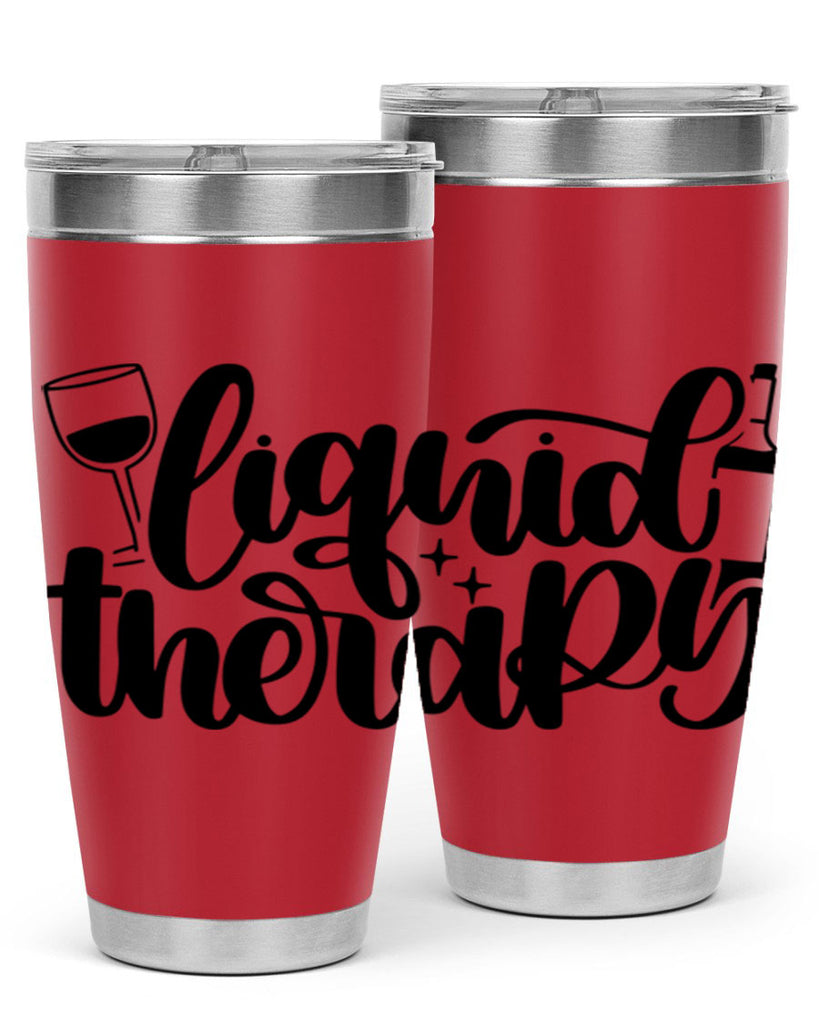 liquid therapy 45#- wine- Tumbler