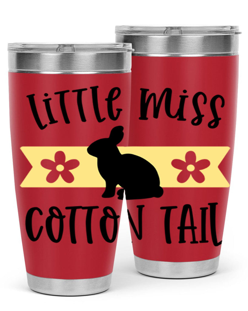 little miss cotton tail 17#- easter- Tumbler