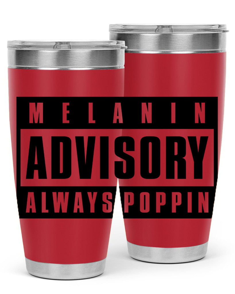 melanin advisory 80#- black words phrases- Cotton Tank