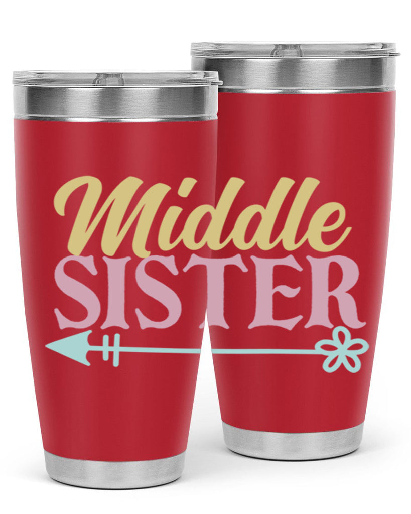 middle sister 61#- sister- Tumbler