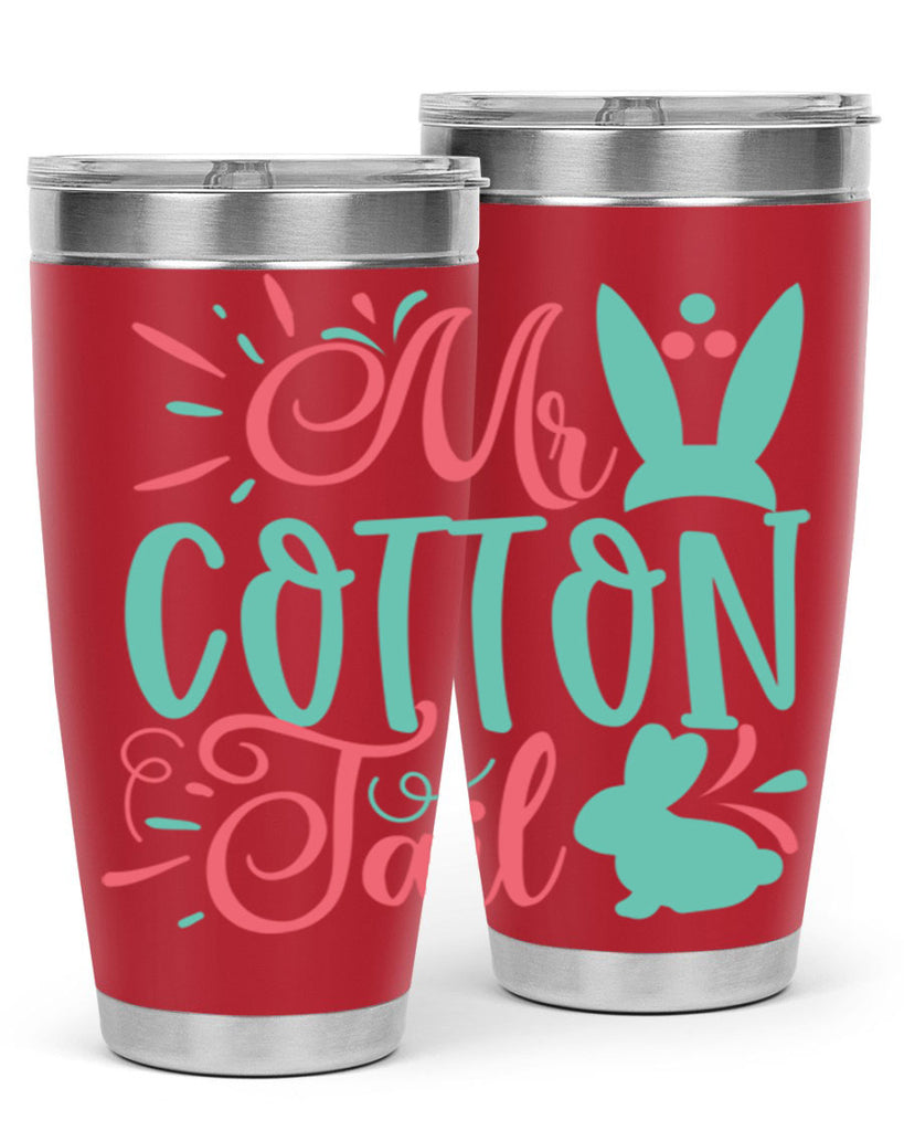 mr cotton tail 109#- easter- Tumbler