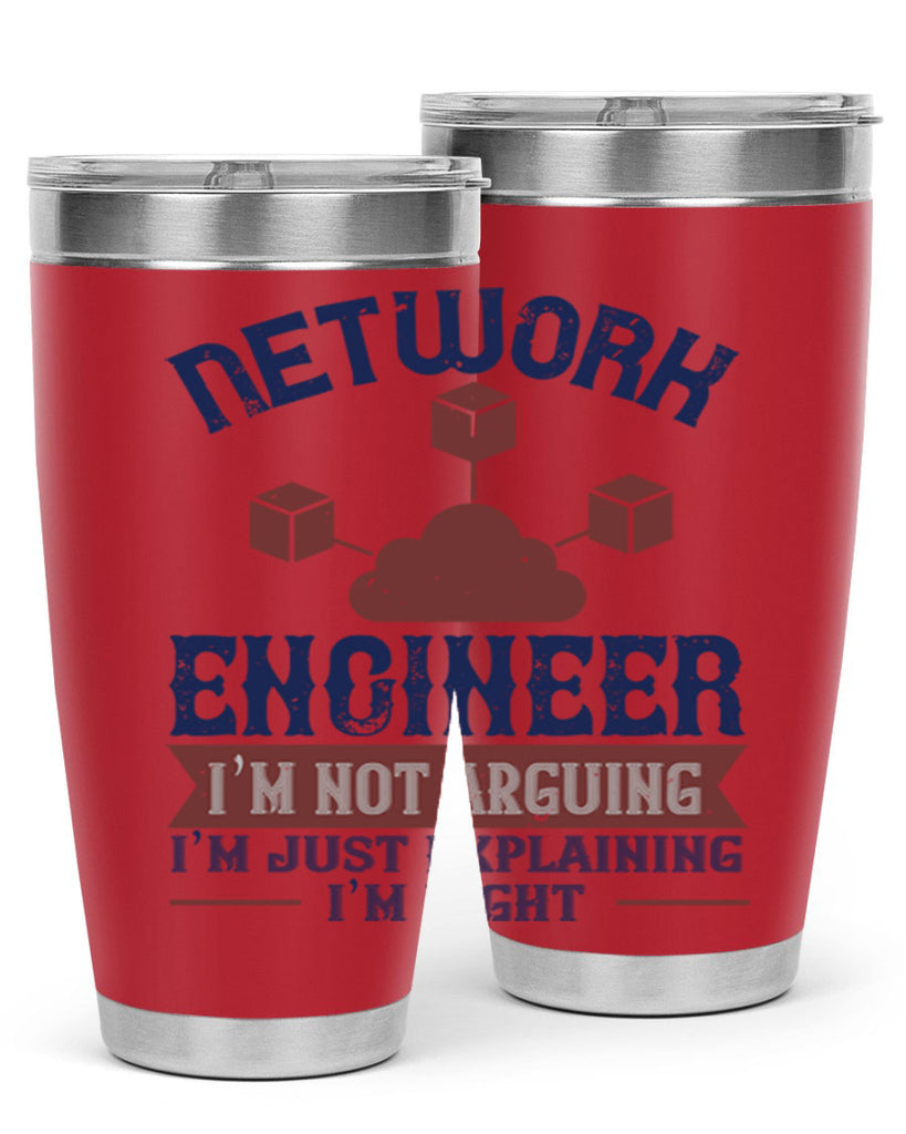 network engineer I am not arguing Im just explaining im right Style 42#- engineer- tumbler