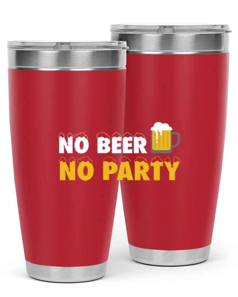 no beer no party 57#- beer- Tumbler