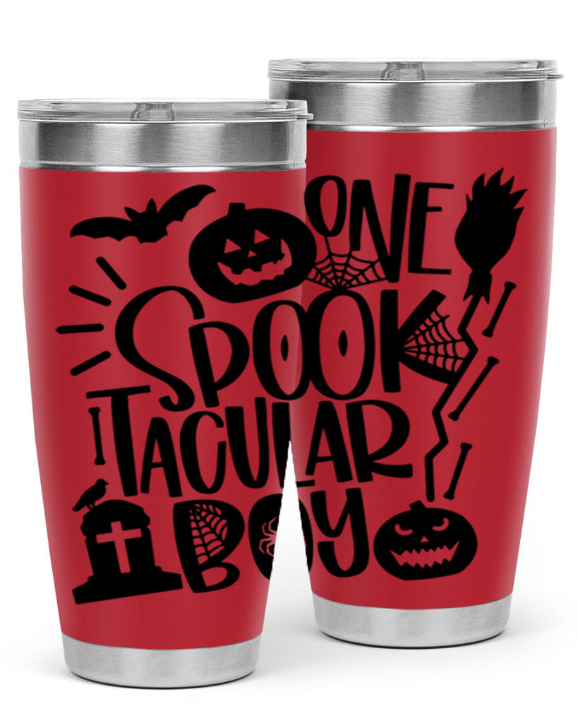 one spooktacular boy 38#- halloween- Tumbler