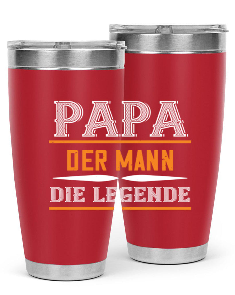 papa der mann die legende 21#- grandpa - papa- Tumbler