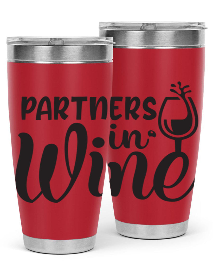 partners in wine 175#- wine- Tumbler