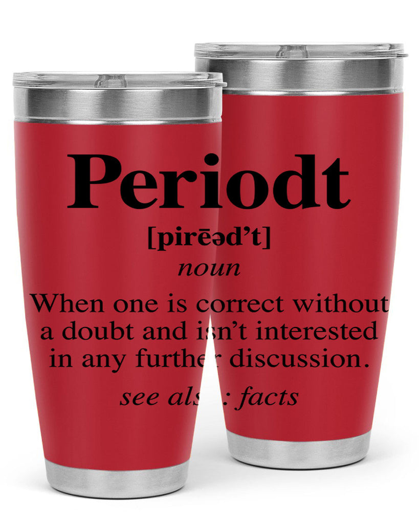 periodt definition 55#- black words phrases- Cotton Tank